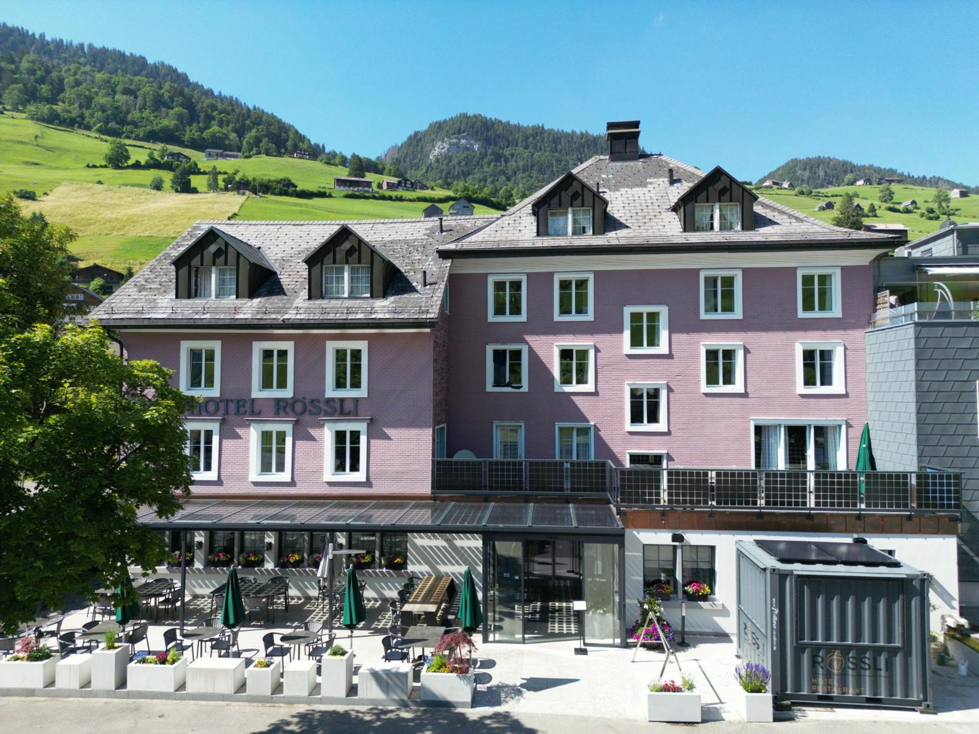 Hotel Restaurant Rössli Alt St. Johann Exterior foto