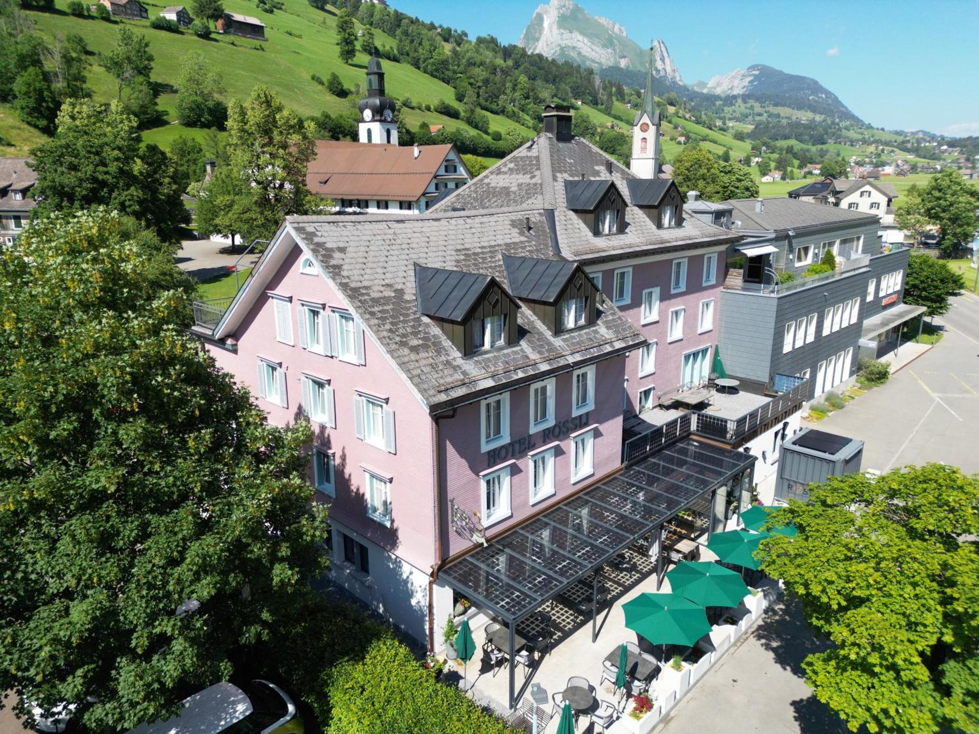 Hotel Restaurant Rössli Alt St. Johann Exterior foto